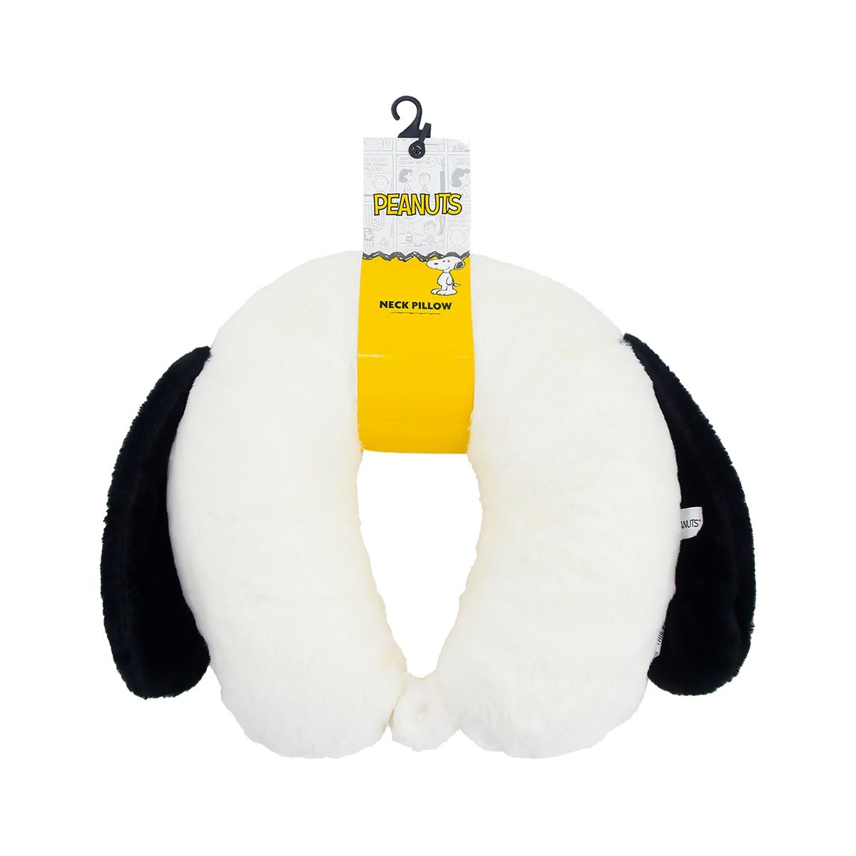 Peanuts Snoopy with 3D Ears Travel Neck Pillow