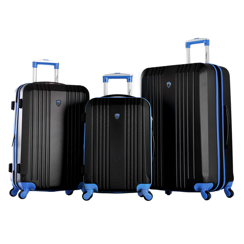 Olympia Apache II 3 Piece Hardside Spinner Luggage Set