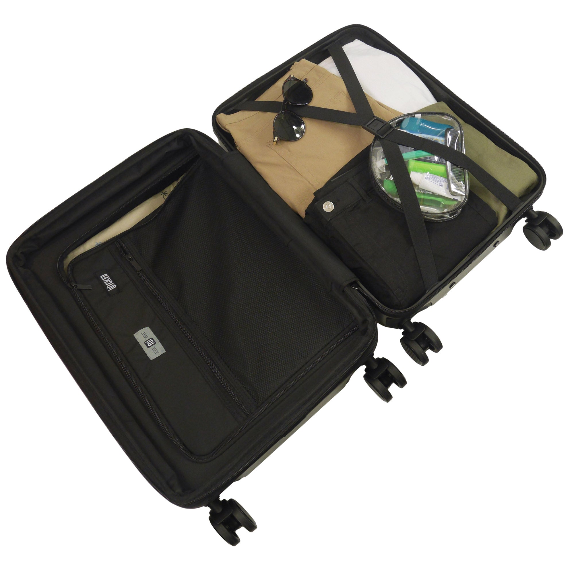 Universal Studios Wicked Ful 22.5" Black Carry-On Luggage