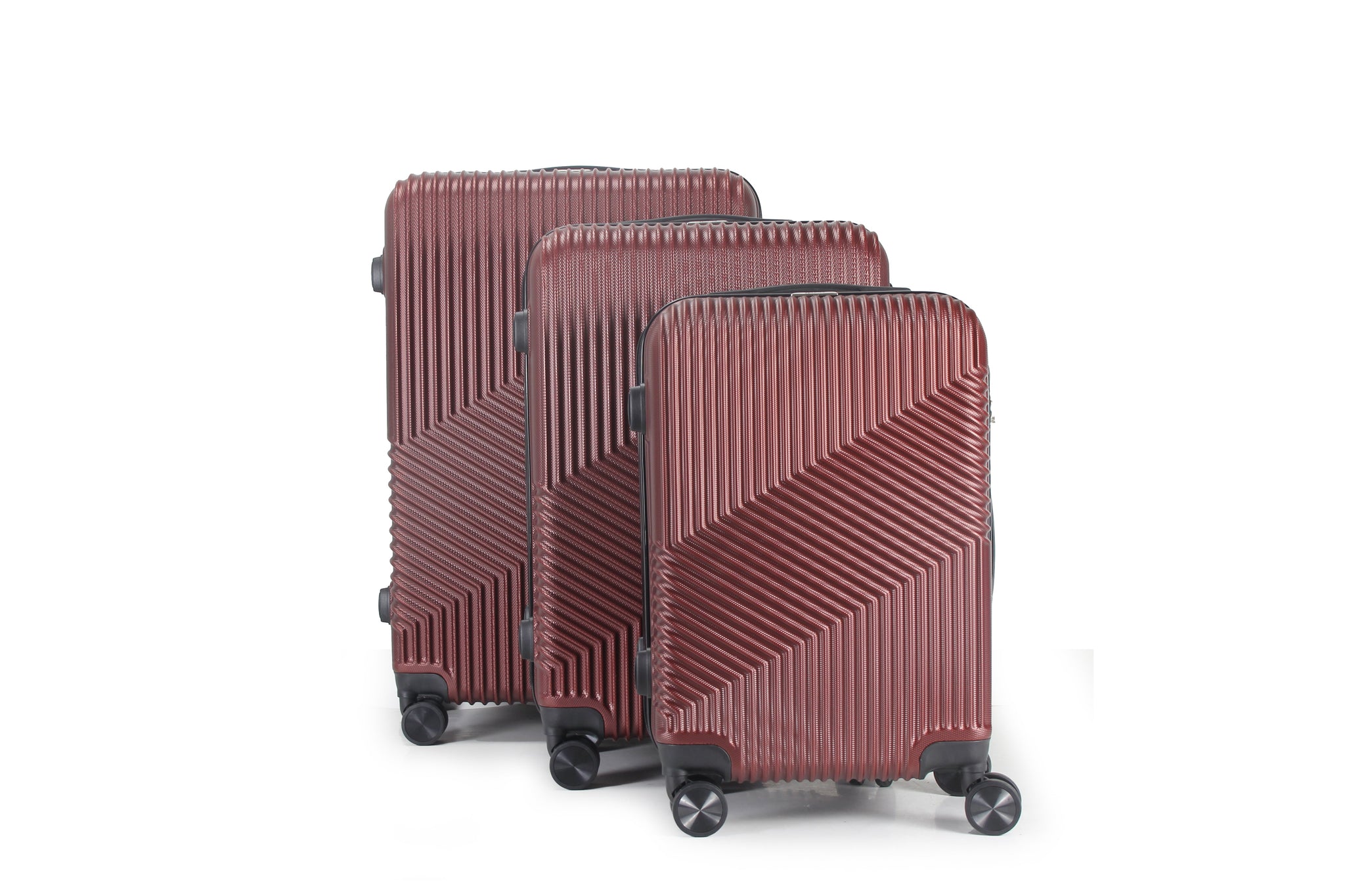 Mirage Aida 3 Piece Hardside Spinner Luggage Set