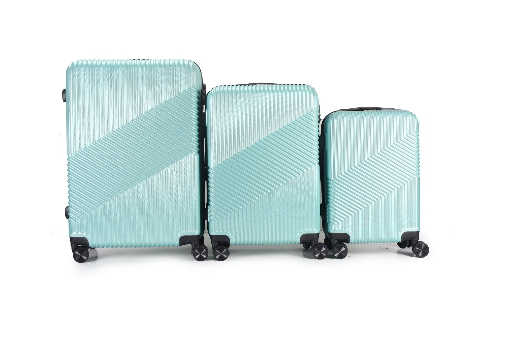 Mirage Aida 3 Piece Hardside Spinner Luggage Set