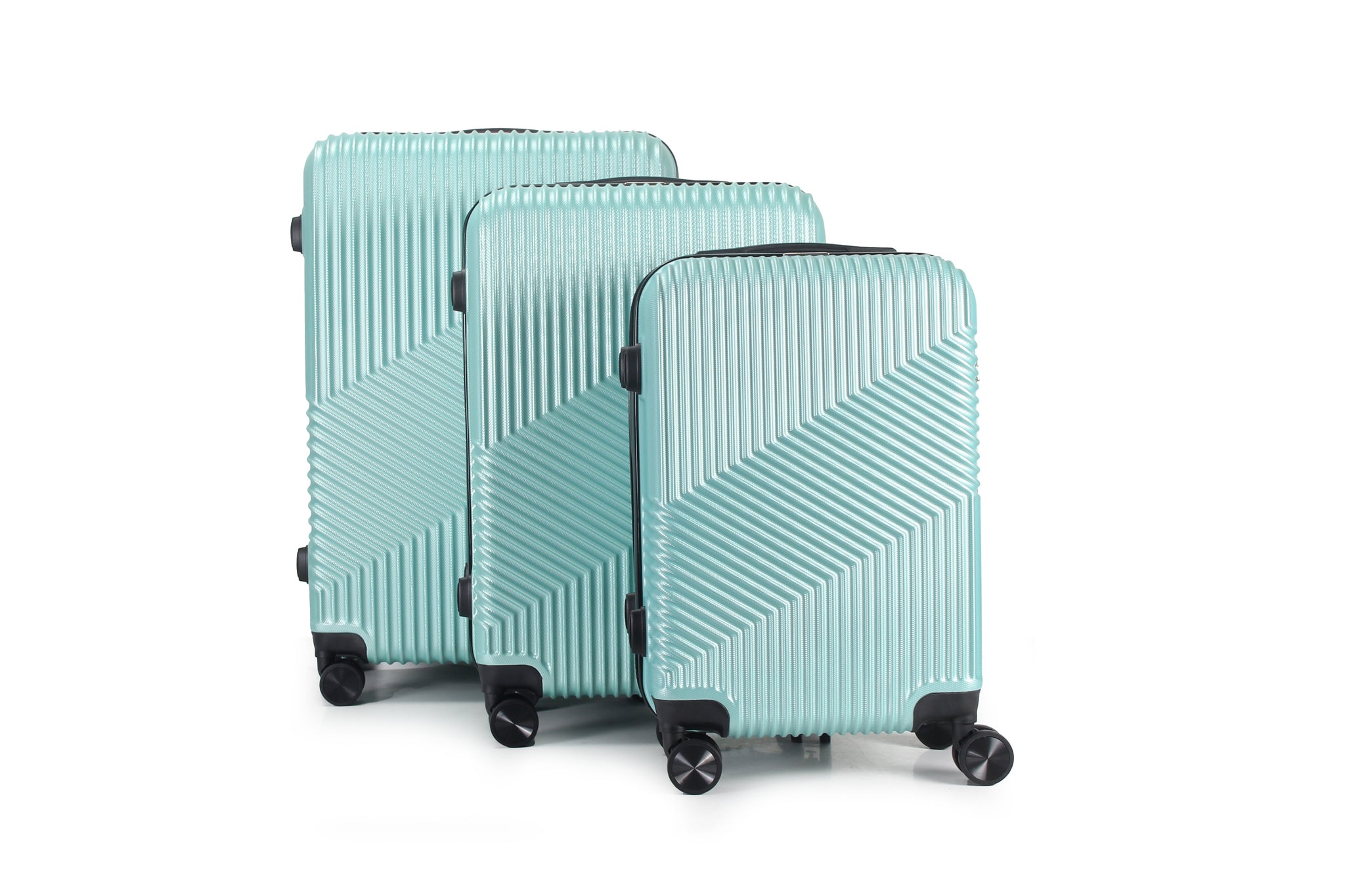 Mirage Aida 3 Piece Hardside Spinner Luggage Set