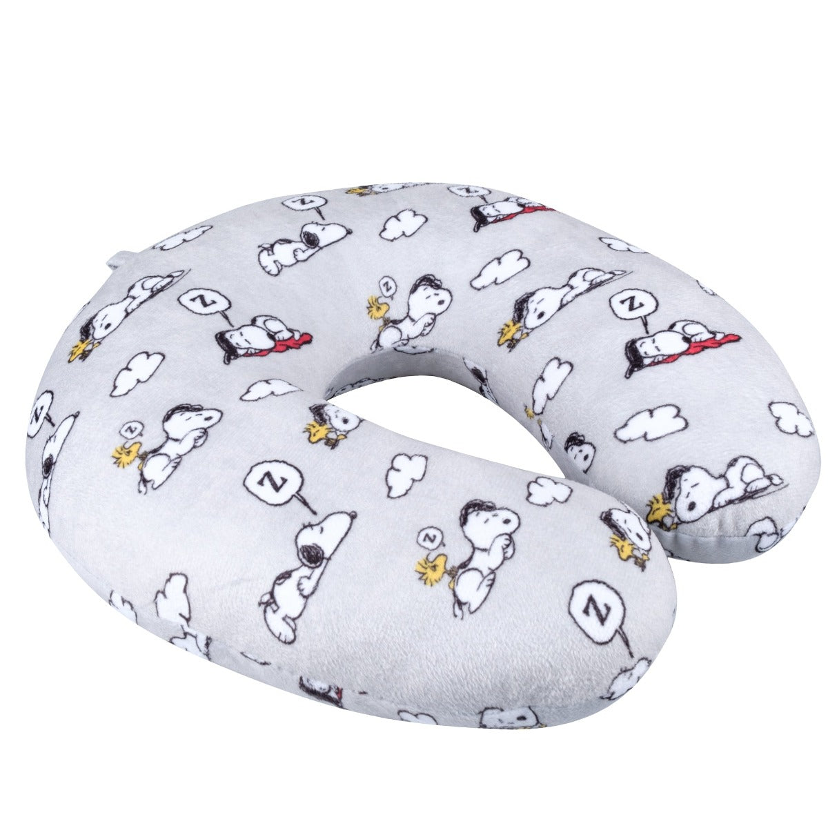 Peanuts Snoopy & Woodstock Clouds Travel Neck Pillow