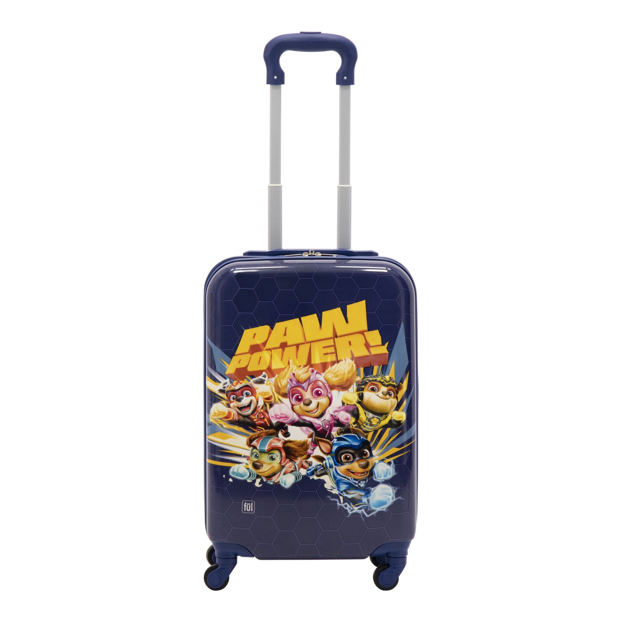 Paw Patrol Ful Mighty Pups In Action Kids 21" Hardside Suitcase