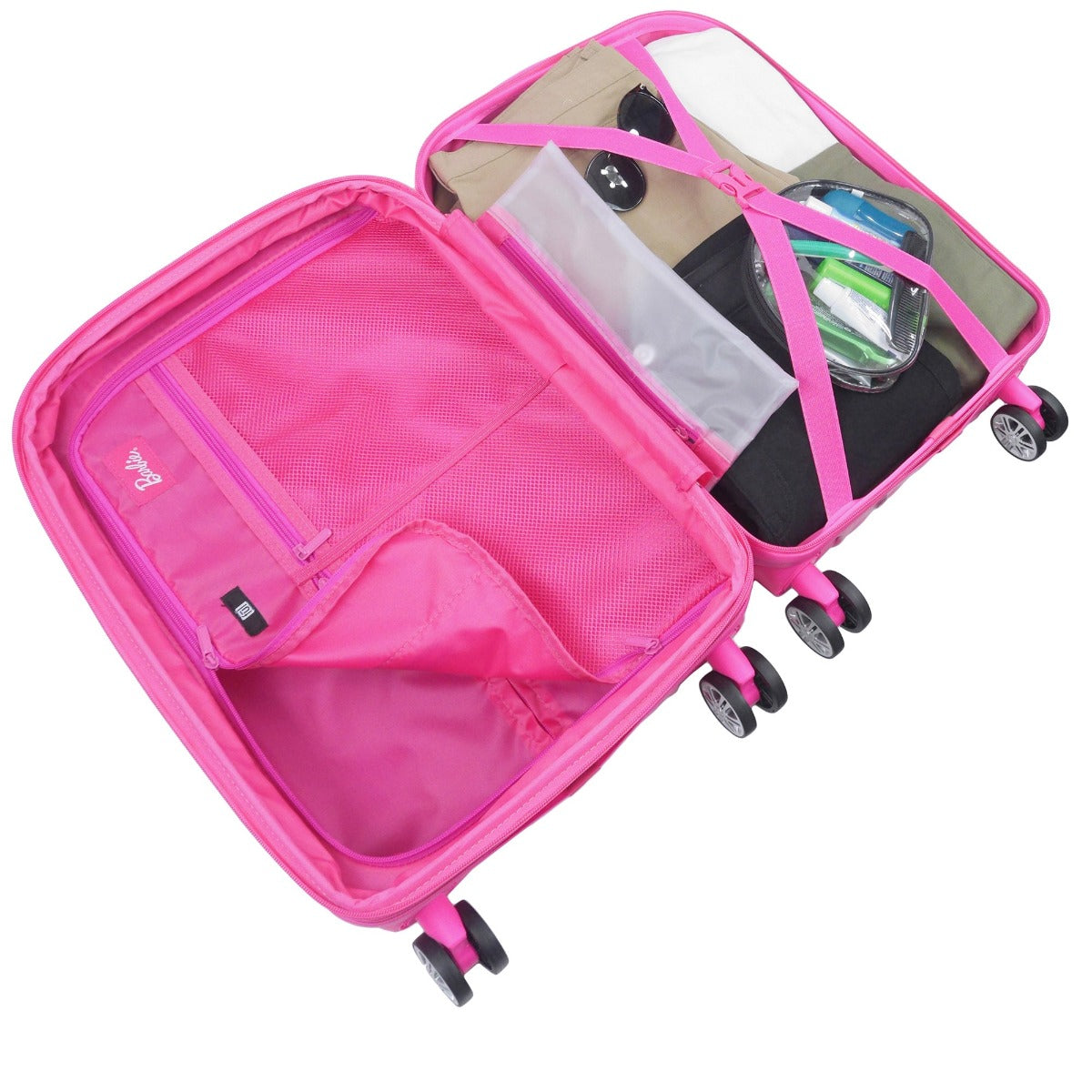 Barbie™ 3D Quilted Texture 22.5" Carry-on Luggage