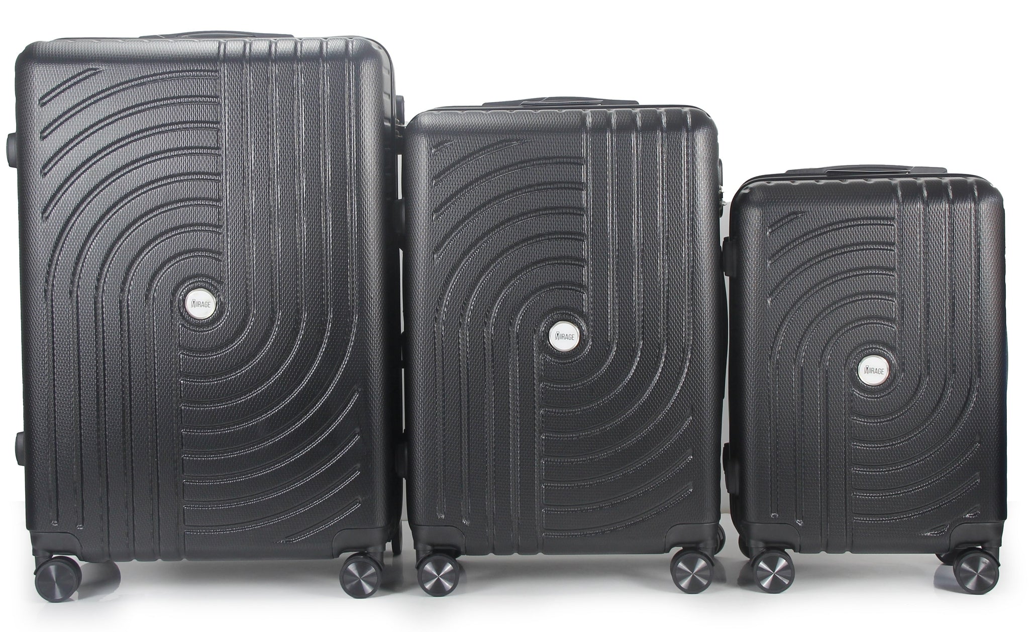 Mirage Sally 3 Piece Hardside Spinner Luggage Set