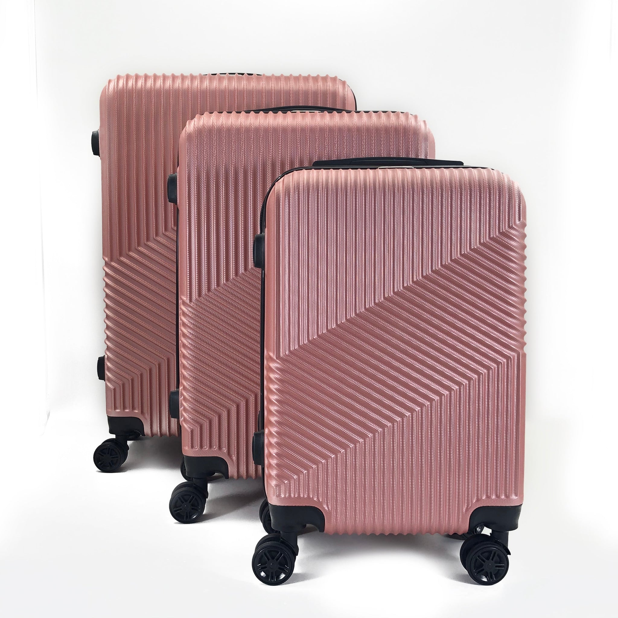 Mirage Aida 3 Piece Hardside Spinner Luggage Set