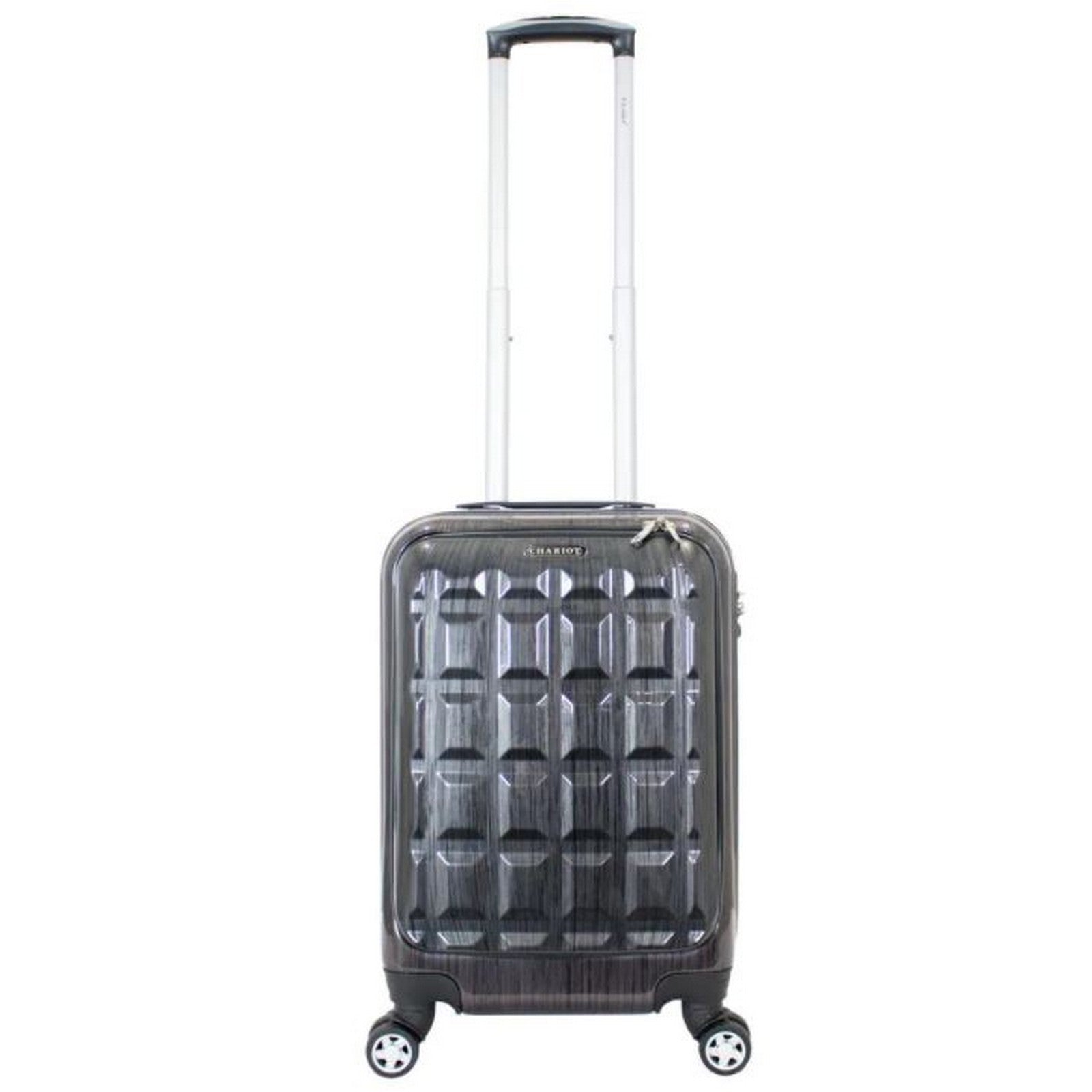 Chariot Duro 20-inch Carry-On Spinner Suitcase with Laptop Pocket