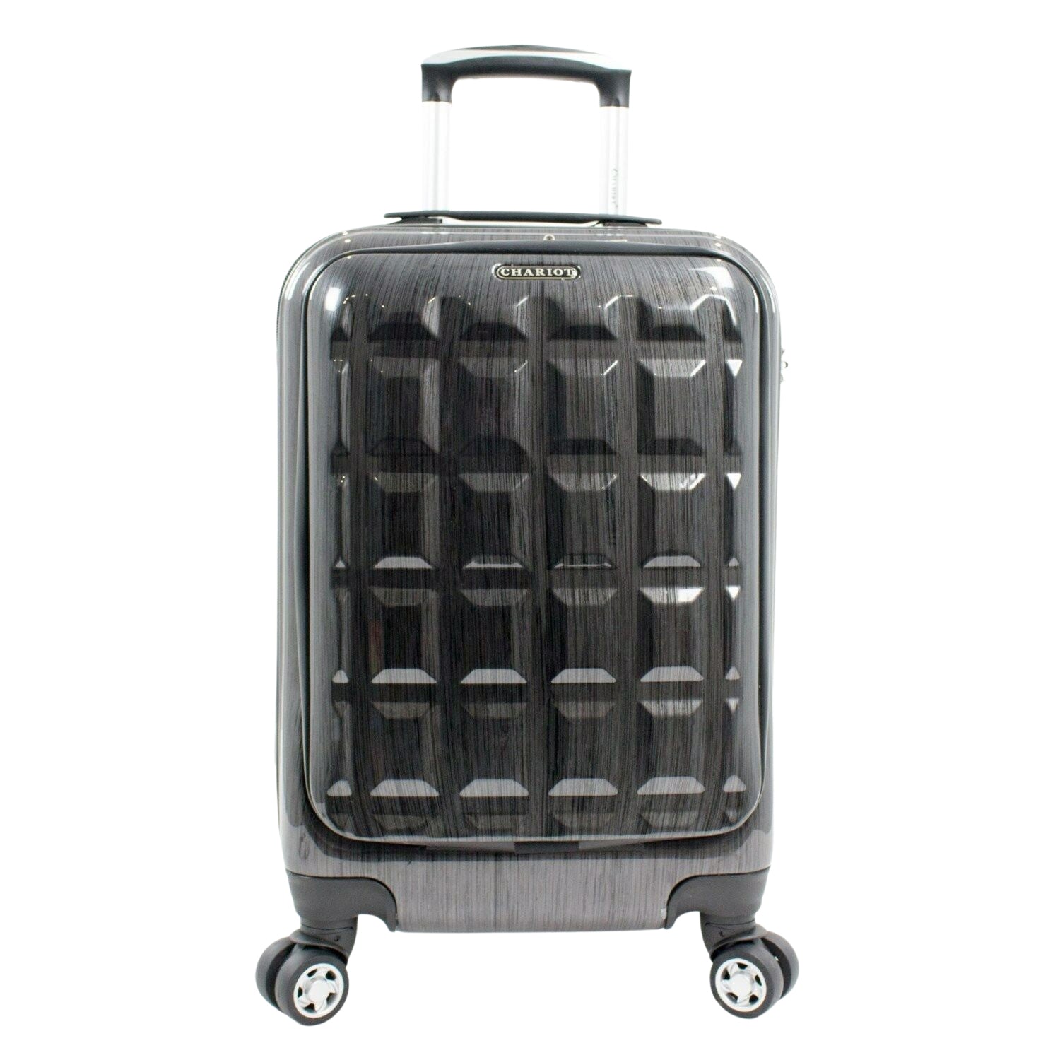 Chariot Duro 20-inch Carry-On Spinner Suitcase with Laptop Pocket