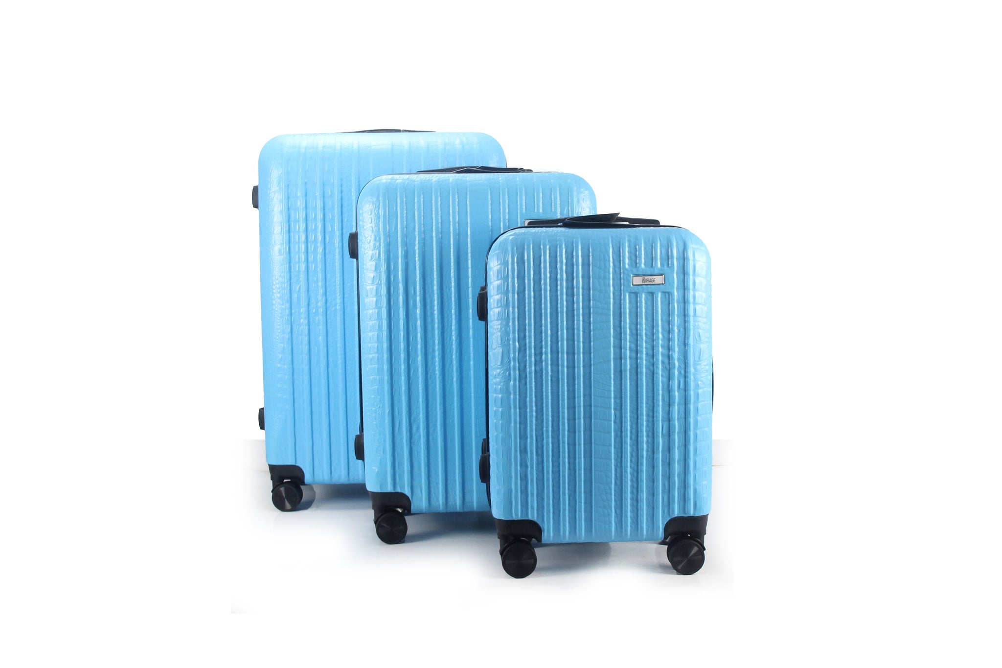 Mirage Danae 3 Piece Hardside Spinner Luggage Set
