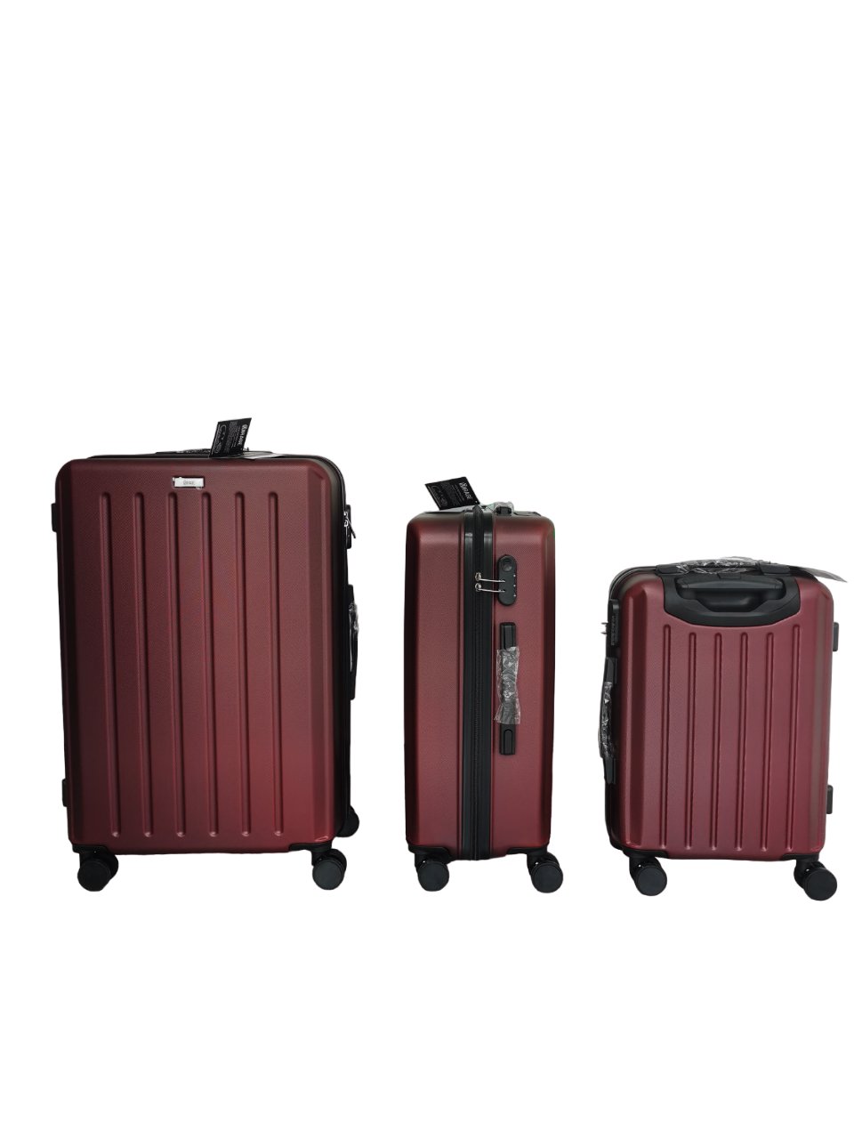 Mirage Noble 3 Piece Hardside Spinner Luggage Set