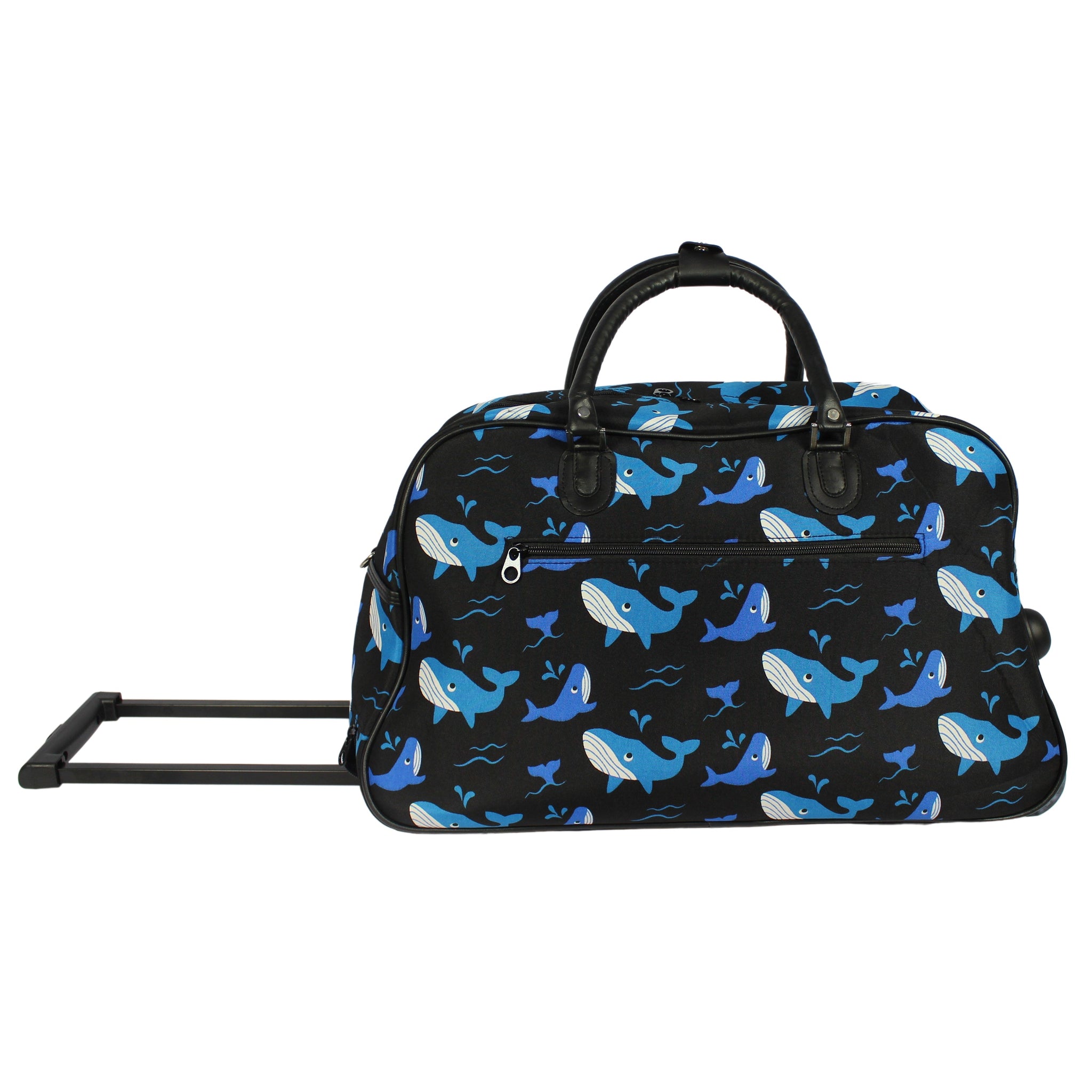 CalBags 21" Rolling Carry-On Duffel Bag - Whale