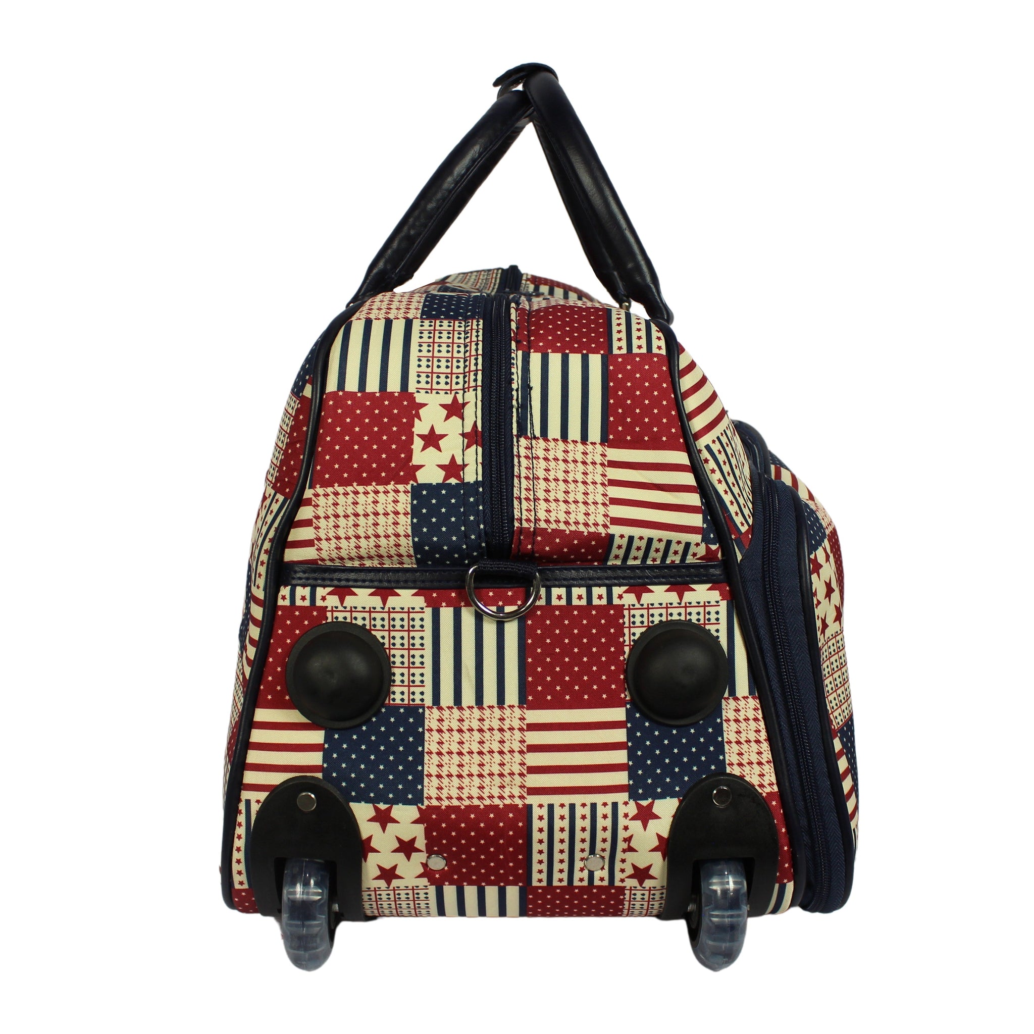 CalBags 21" Rolling Carry-On Duffel Bag - USA Flag