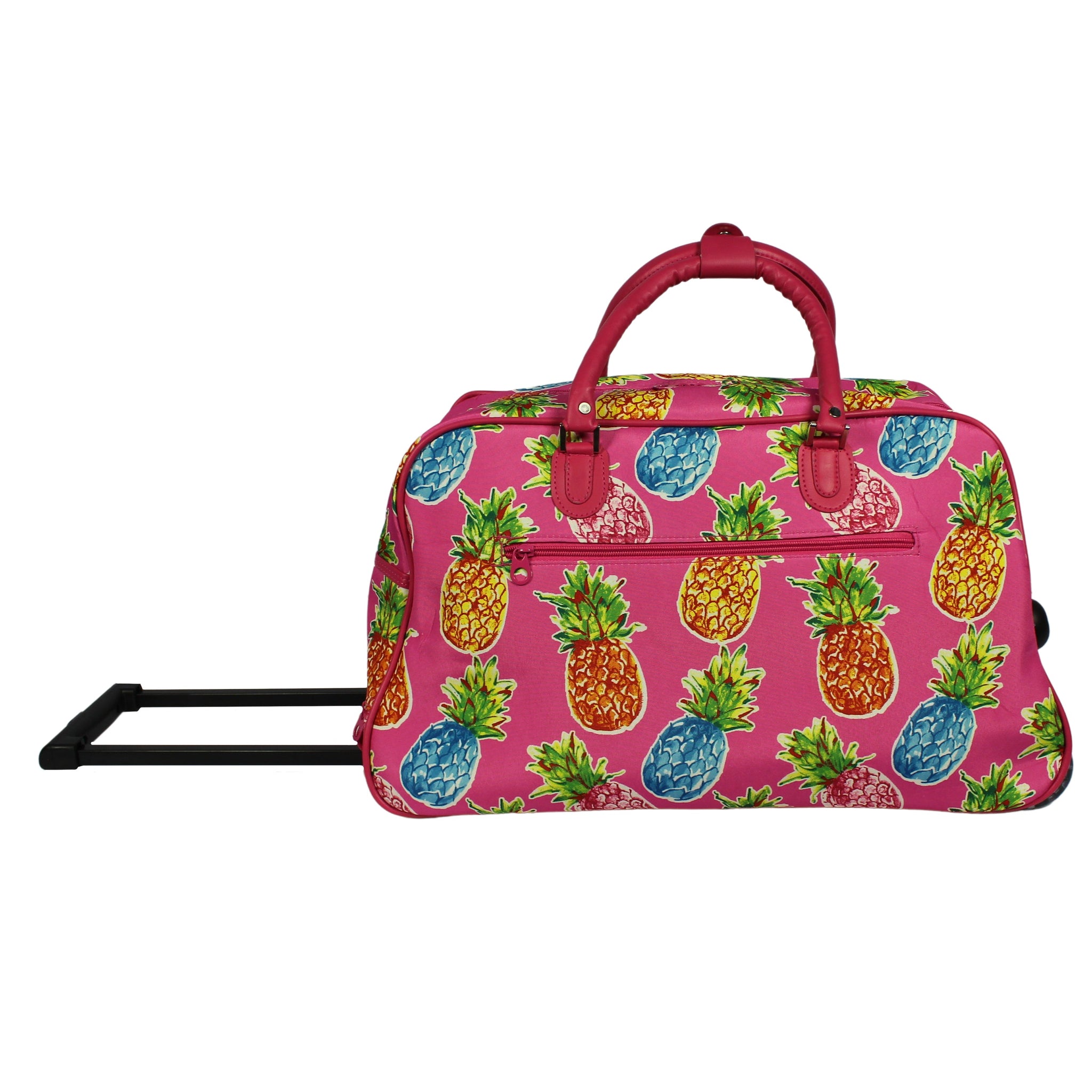 CalBags 21" Rolling Carry-On Duffel Bag - Pineapple