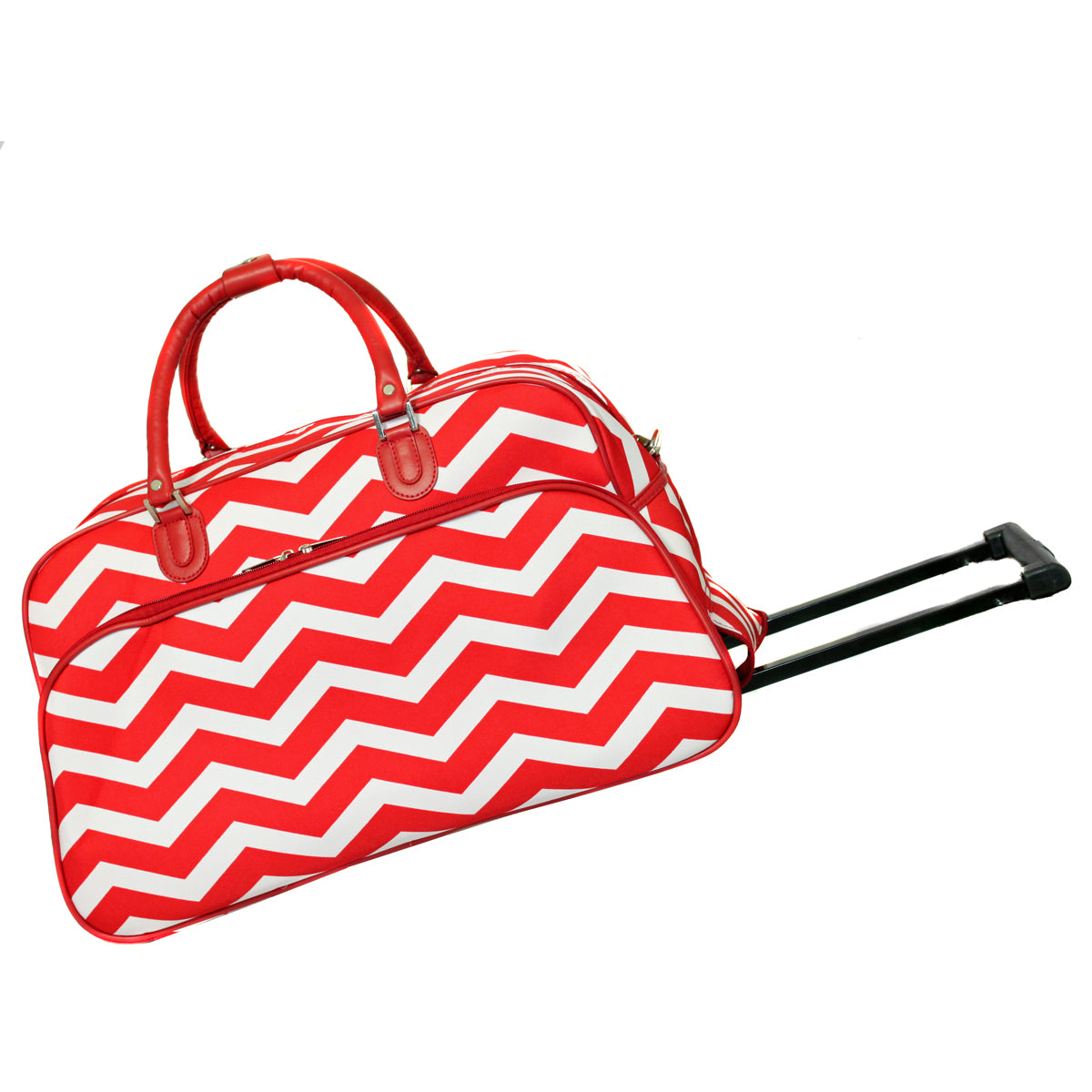 CalBags Chevron 21" Rolling Carry-On Duffel Bags