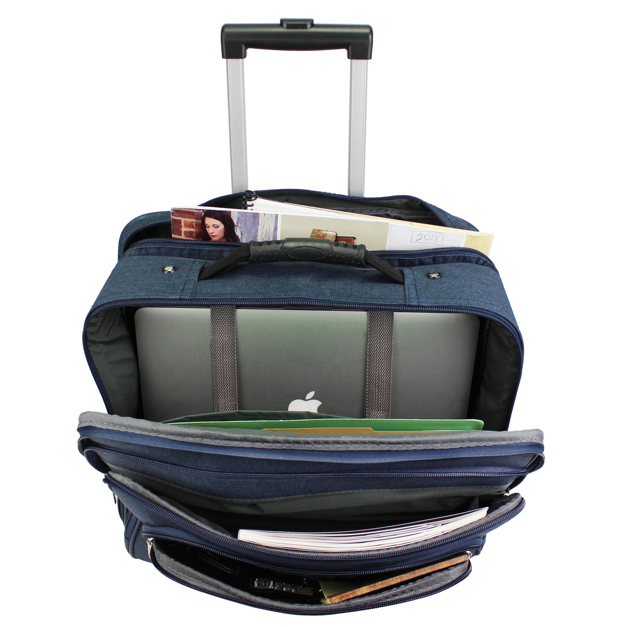 World Traveler Rolling 17-inch Laptop Case