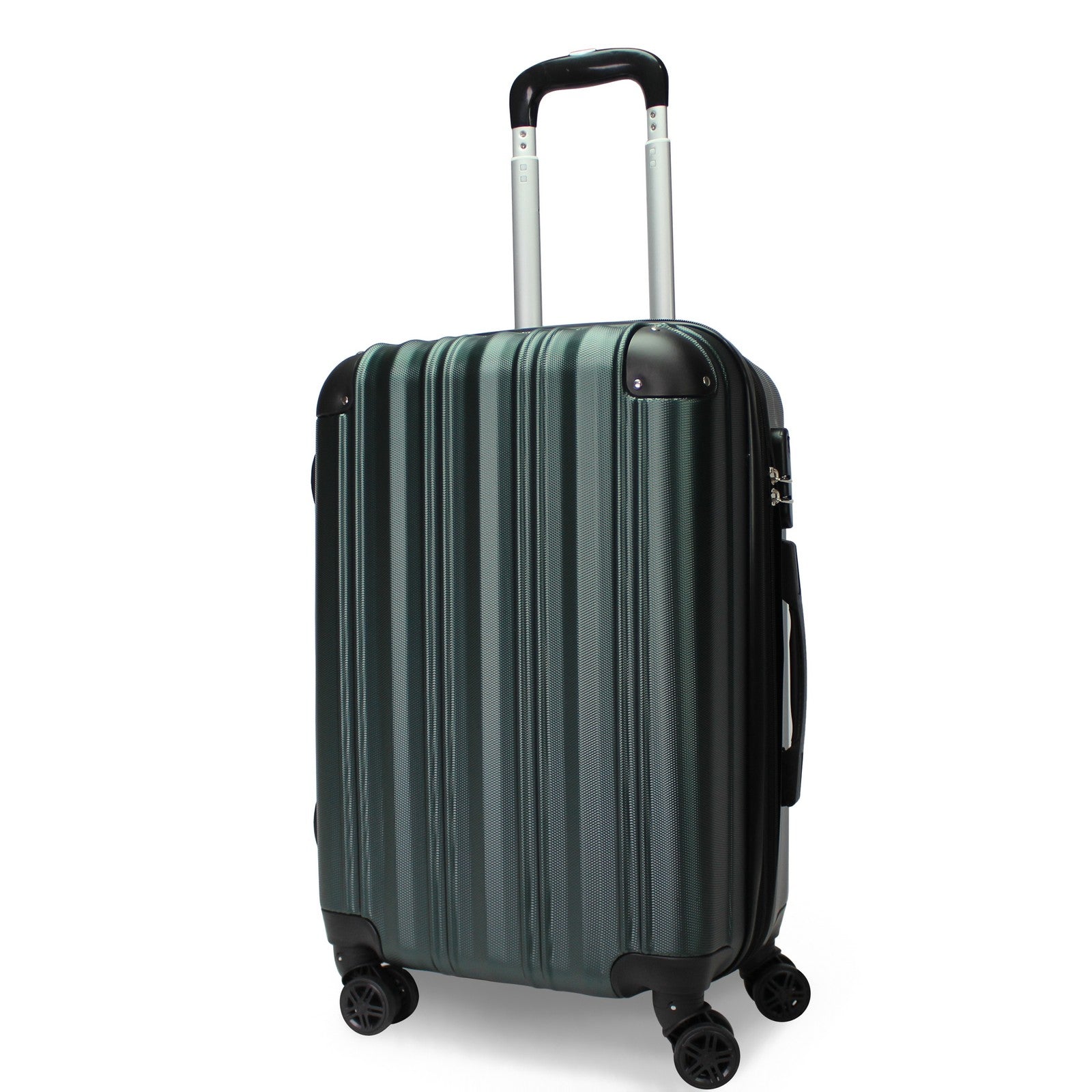 World Traveler Kemyer Quest 20-Inch Carry-On Hardside Spinner Suitcase