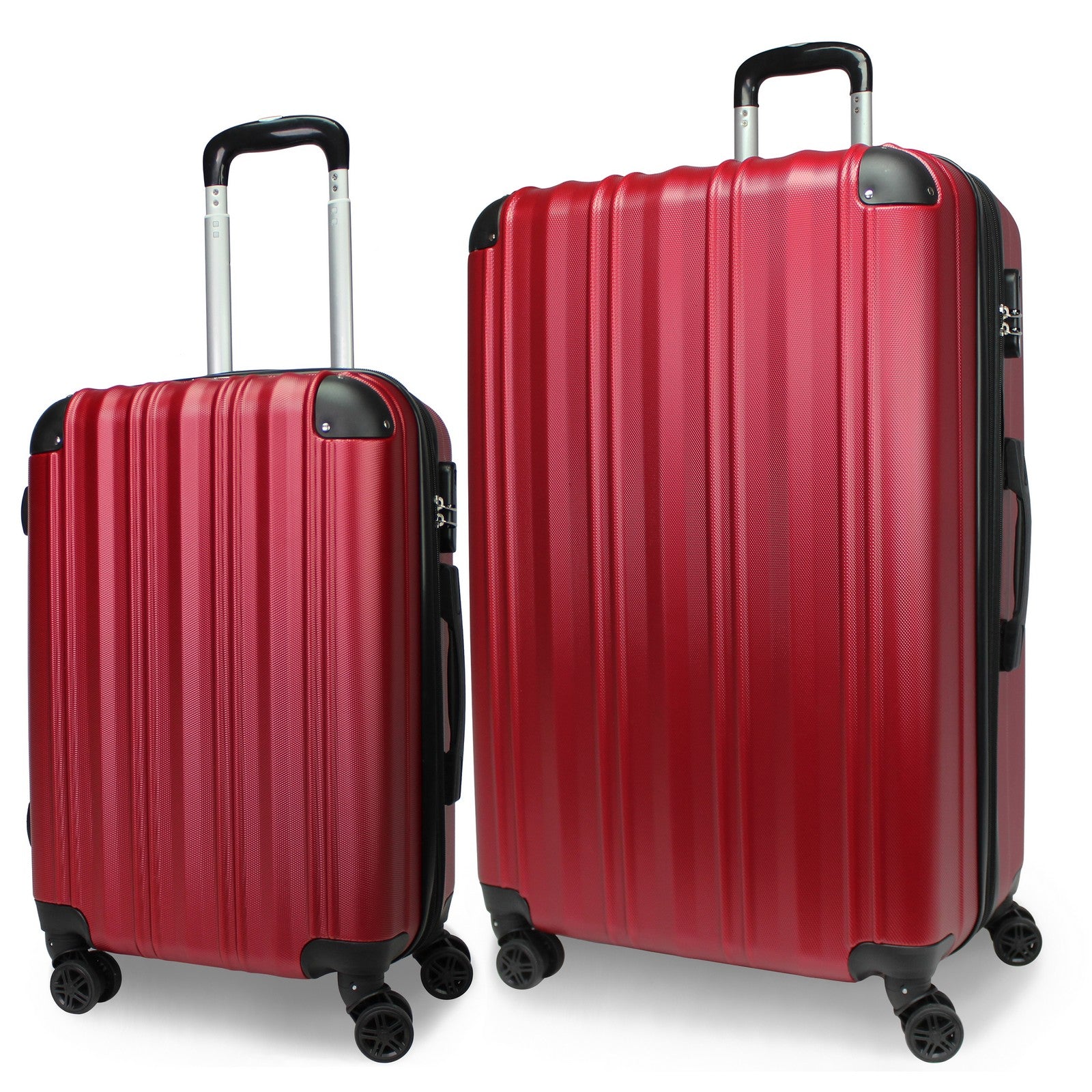 World Traveler Kemyer Quest 2-Piece 20" and 29" Hardside Spinner Luggage Set