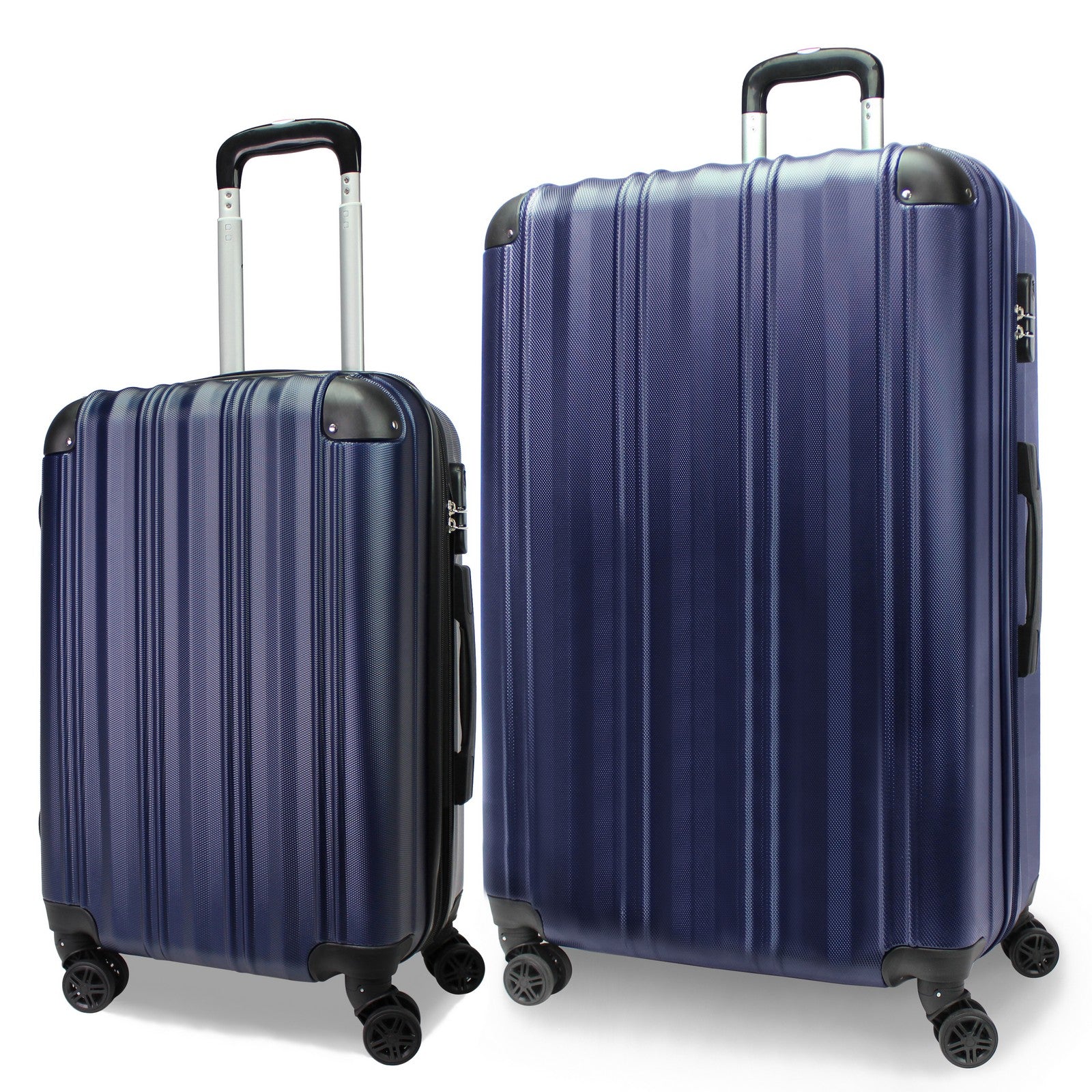 World Traveler Kemyer Quest 2-Piece 20" and 29" Hardside Spinner Luggage Set