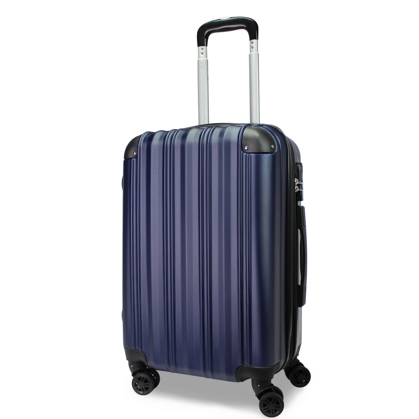 World Traveler Kemyer Quest 20-Inch Carry-On Hardside Spinner Suitcase