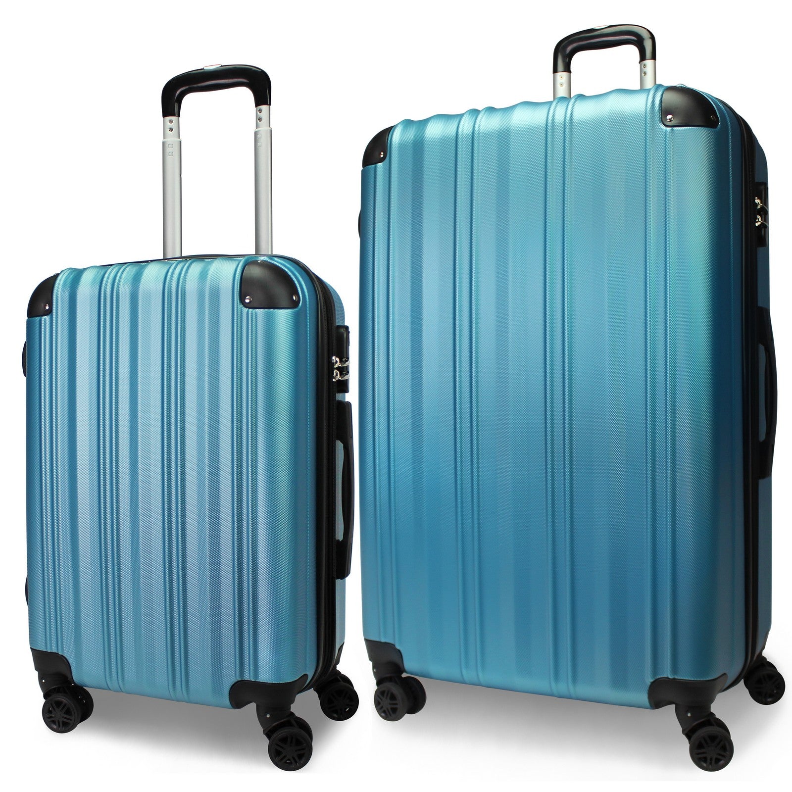 World Traveler Kemyer Quest 2-Piece 20" and 29" Hardside Spinner Luggage Set