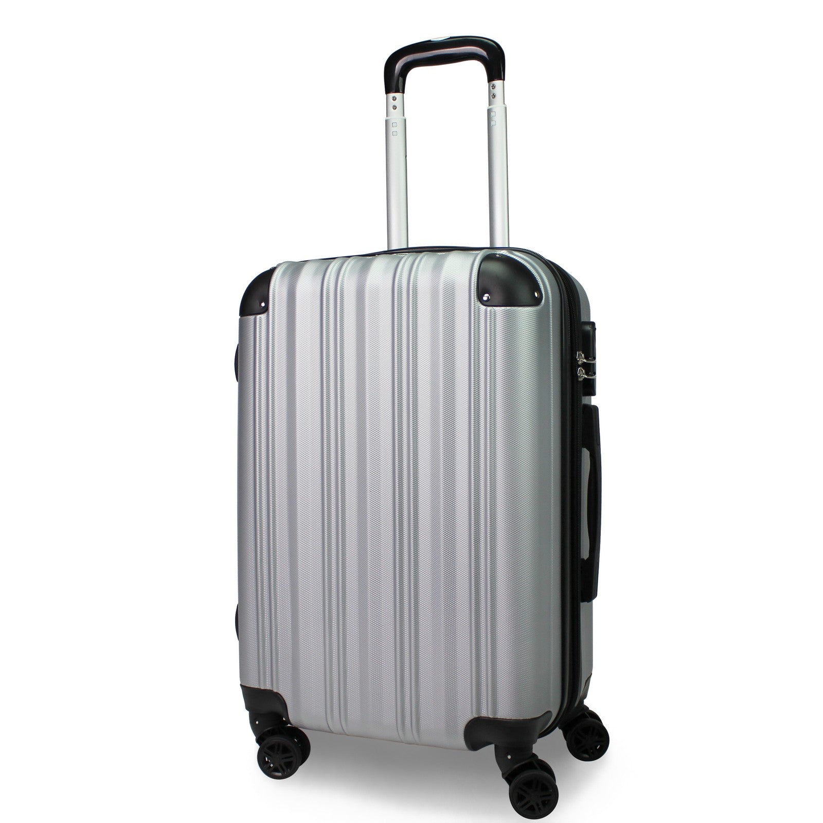 World Traveler Kemyer Quest 20-Inch Carry-On Hardside Spinner Suitcase