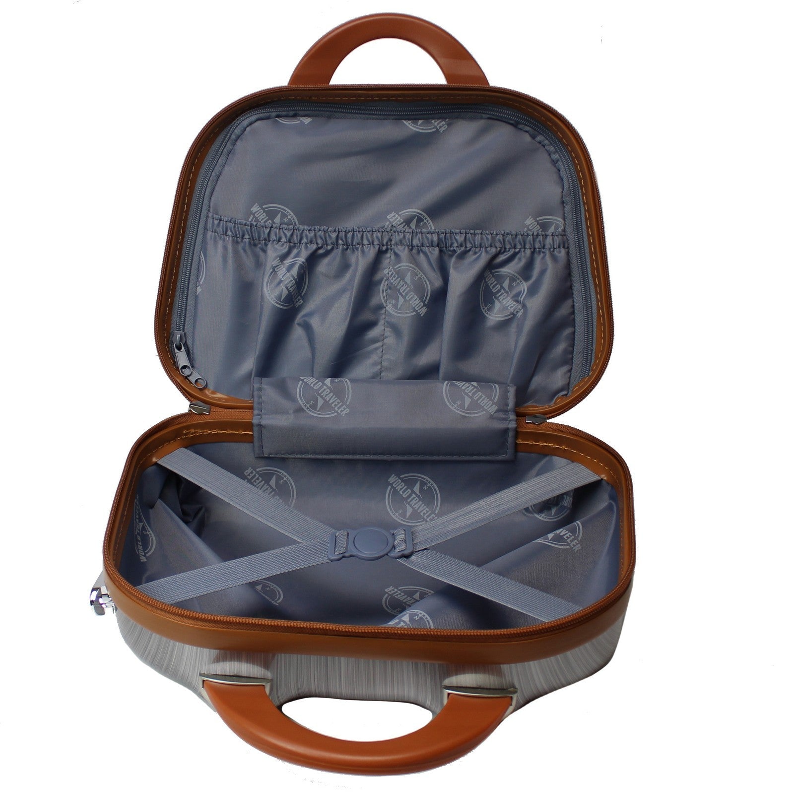 World Traveler Classique Lightweight Spinner 2-Piece Luggage Set - Rose Gold