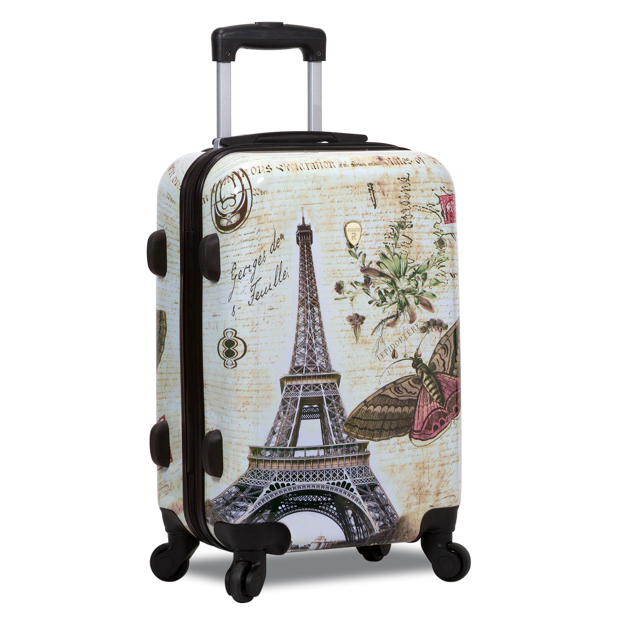 World Traveler Destinations 3-Piece Hardside Spinner Luggage Set - Paris