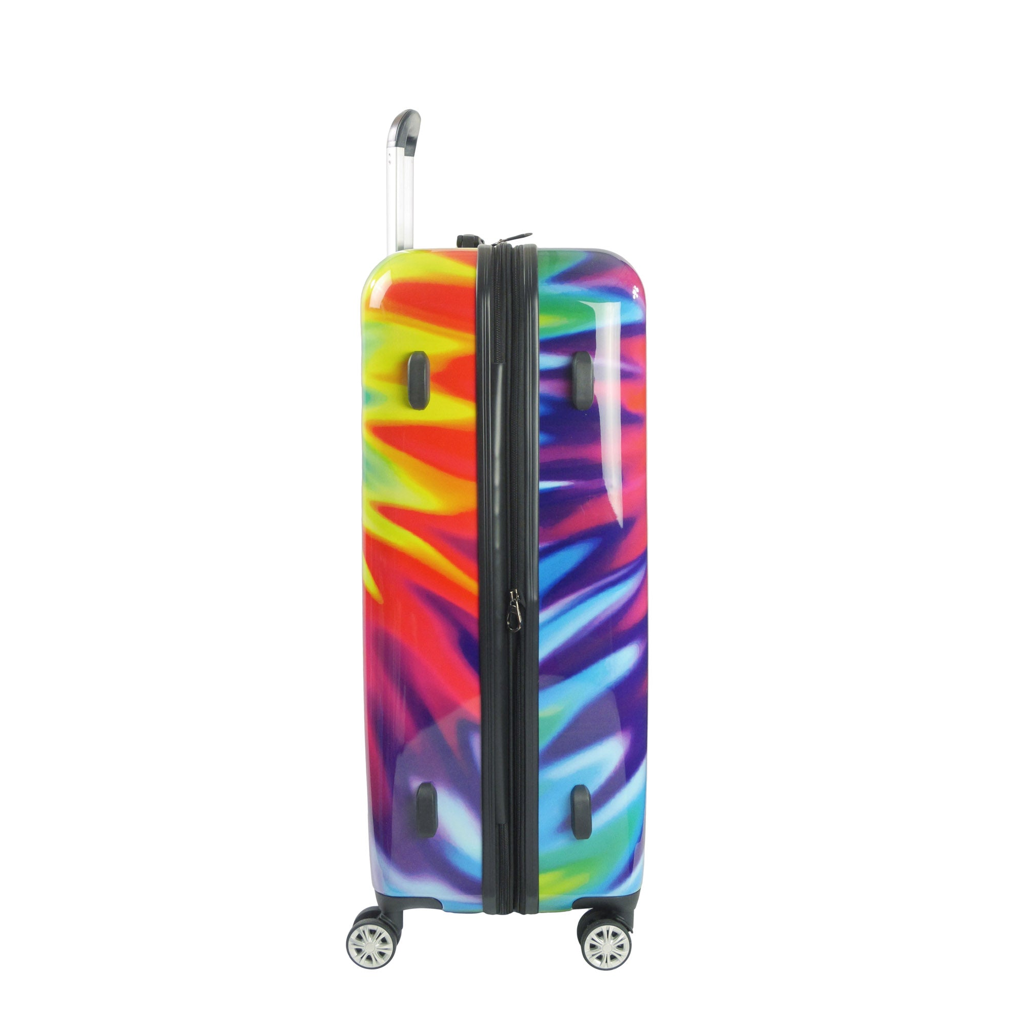 FUL Tie-dye Swirl 3 Piece Hardside Spinner Luggage Set