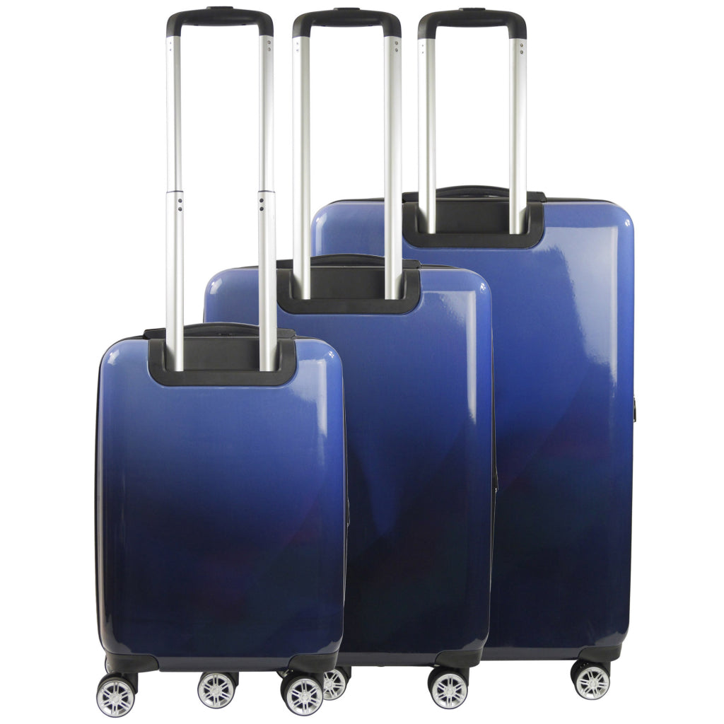 Ful Impulse Ombre 3 Piece Hardside Spinner Luggage Set