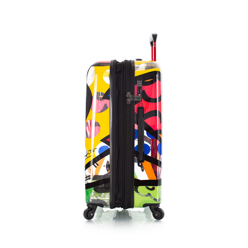 Heys Britto A New Day Transparent 26" Hardside Spinner Suitcase