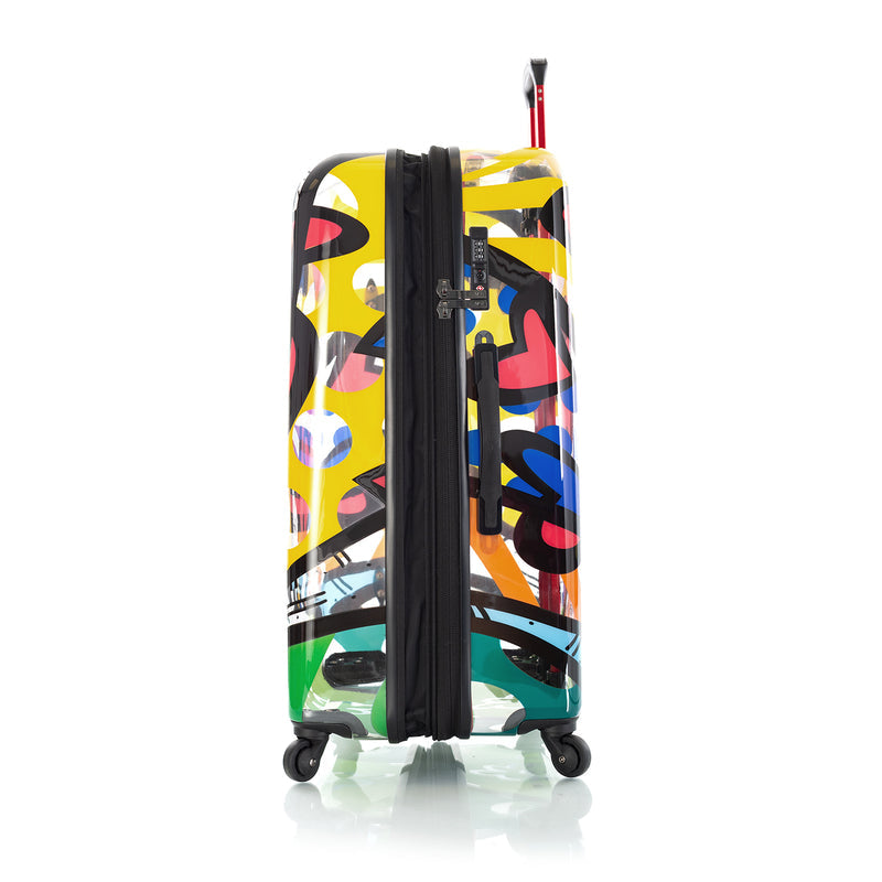 Heys Britto A New Day Transparent 30" Hardside Spinner Suitcase