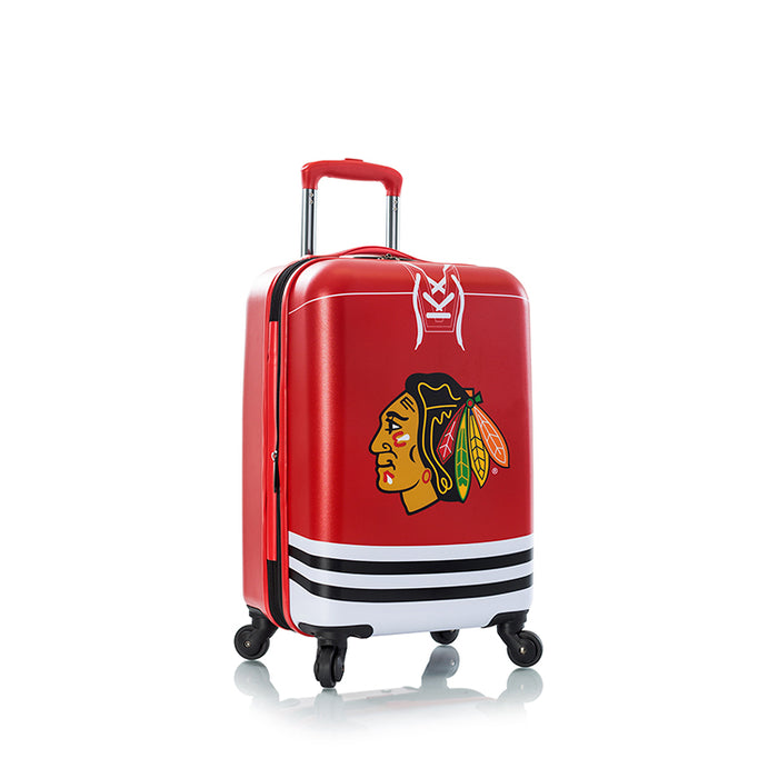 Heys NHL Chicago Blackhawks 21" Carry On Hardside Spinner Suitcase