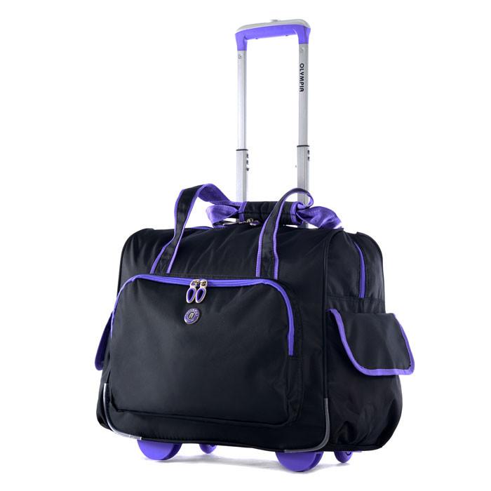 Olympia Rave Rolling Carry On Tote Bag