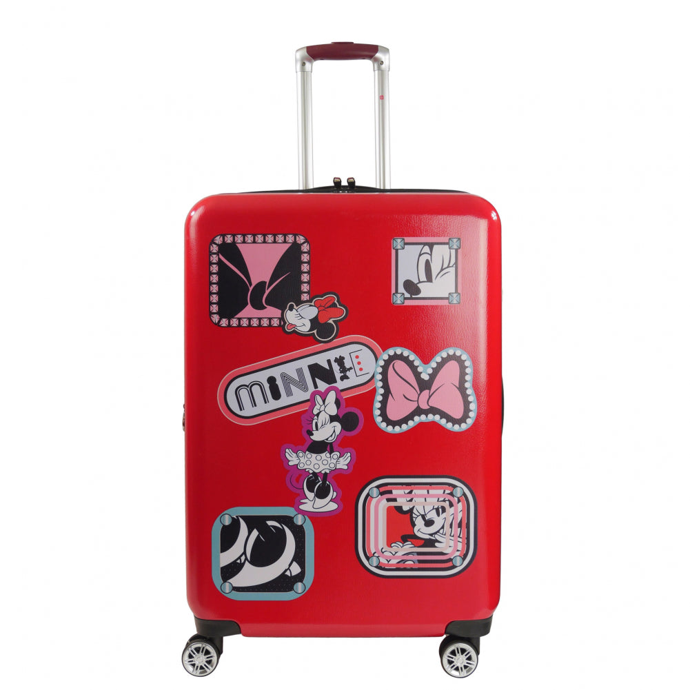 Disney Ful Minnie Mouse Patch 29" Hardside Spinner Suitcase