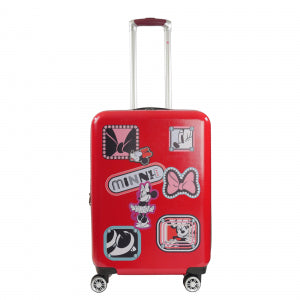 Disney Ful Minnie Mouse Patch 25" Hardside Spinner Suitcase