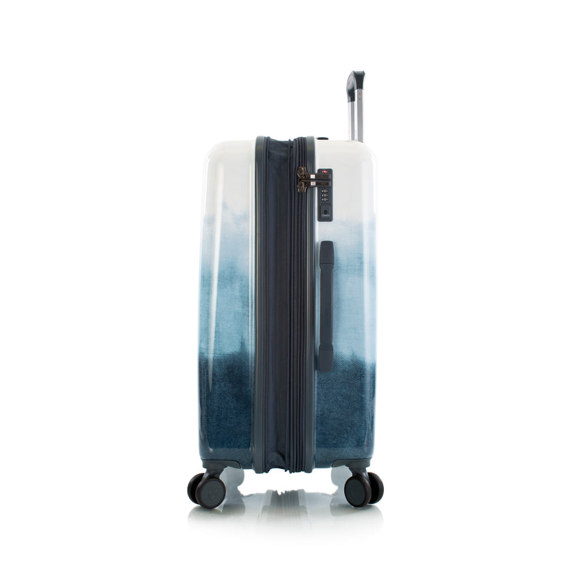 Heys Tie-Dye Blue 26" Hardside Spinner Suitcase