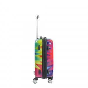FUL Tie-dye Swirl 20" Expandable Hardside Carry On Spinner Suitcase