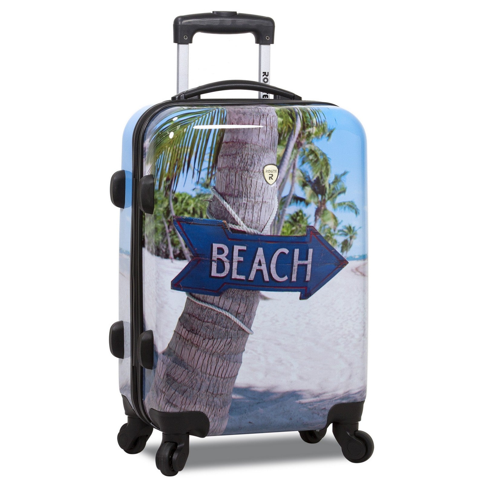 Rolite Beach Arrow Sign Hardside 3-Piece Spinner Luggage Set